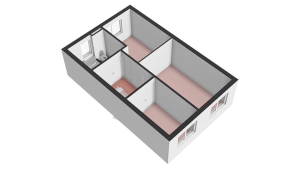 Floorplan - Jeanne D'arclaan 16B, 8302 ZA Emmeloord